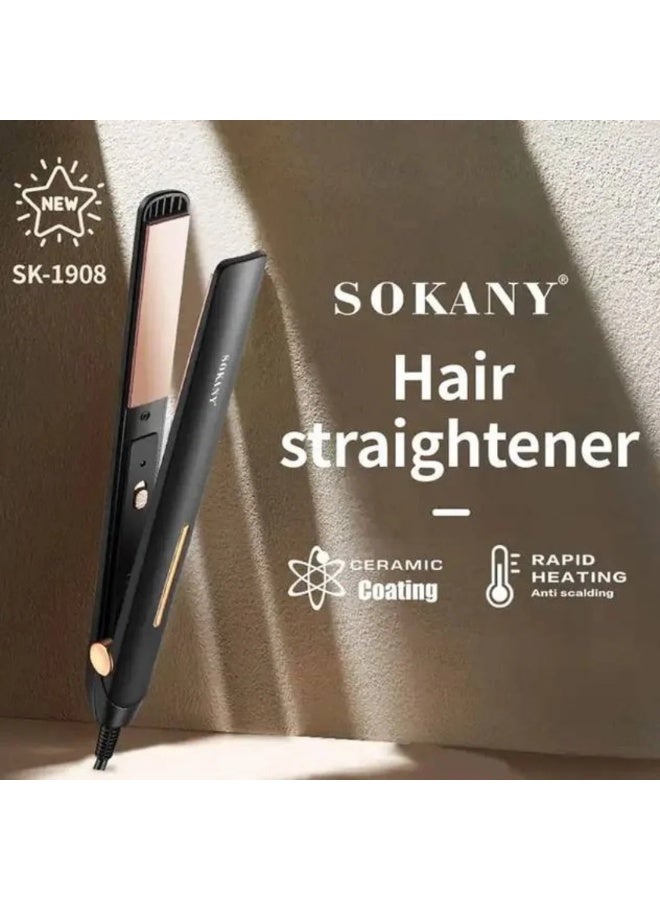 sokany SK-1908 professional hair straightener - Image 4